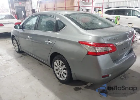 2014 Nissan Sentra Sv из США, поврежденный, VIN 3N1AB7AP8EY220375